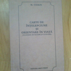 n6 Carte de intelepciune si orientare in viata - N. Coaja