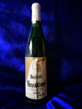 Sticla de vin vechi, datata 1996. Bucium Iasi. Muscat Ottonel., Dulce, Alb, Romania 1970- 2000