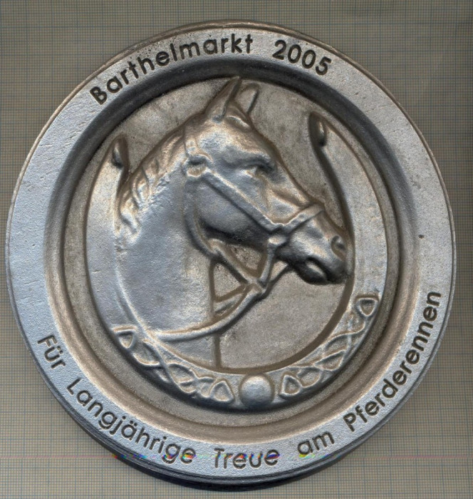 ZET1391 MEDALIE(CAL+POTCOAVA)-BARTHELMARKT 2005-FUR LANGJAHRIGE TREUE...GERMANIA