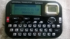 UNIVERSAL TRANSLATOR LEXIBOOK IMPECABIL APROAPE NOU foto