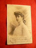Ilustrata Actrita Ryter 1902 Paris in Detour, circulat