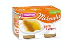 Iaurt pentru bebelusi Plasmon Merenda, cu pere, de la 6 luni foto