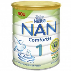 Lapte praf bebelusi Nestle NAN 1 Comfortis, de la nastere, 800g foto