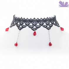 Colier Chocker cu Cristale Swarovski foto