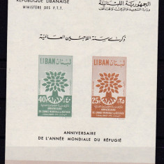 Liban 1960 anul refugiatilor MI bl.20 MNH w46