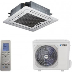 Aparat aer conditionat tip caseta York YKKE36BXEEBM-RX/YUKE36BYEEBMO-X+PANEL Clasa A++ 36000BTU foto