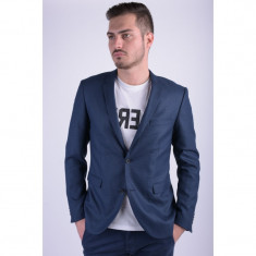 Sacou Jack&amp;amp;Jones Jjprroy Blazer Check Kiv02 Slim Fit Dark Navy foto