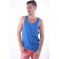 Maieu Jack&amp;amp;Jones Jjordrop Tank Top Sl Crew Neck Slim Fit Mykonos Blue foto