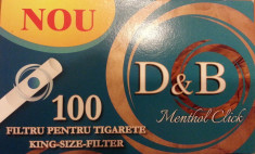 D&amp;amp;B CLICK MENTHOL 100 foto