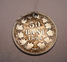 50 bani 1894 foto