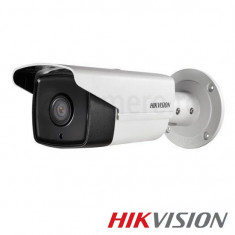 Camera IP 5 MP, Exterior, IR 50m, POE, lentila 4,0 - HikVision DS-2CD2T52-I5 foto