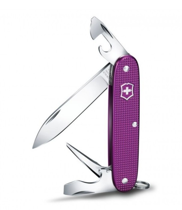 Briceag Victorinox Pioneer Alox Limited Edition 2016 violet foto mare Briceag Victorinox Pioneer Alox Limited Edition 2016 violet foto mare