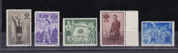 1935 - O.E.T.R. - serie completa - nestampilata - MNH