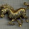 ZET1454 INSIGNA - REPREZINTA O ZEBRA IN MISCARE