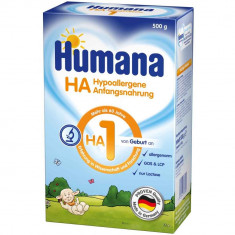 Lapte praf Humana HA1 de la nastere, pentru bebelusi cu risc alergic foto