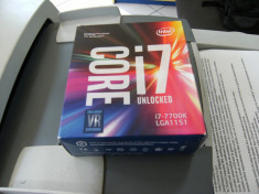 Procesor Intel Core? i7-7700K, sigilat, pret 1350 ron! foto
