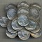 ZET 1429 PAFTA METALICA(CATARAMA) - SIMBOL MONEDE FIVE CENTS BUFFALO SI INDIENS