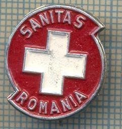 ZET1450 INSIGNA SANITARA - SANITAS ROMANIA - SINDICATUL DIN MEDICINA foto