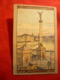 Ilustrata litografie - Praga , inc.sec.XX