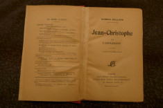 Jean Christophe -l&amp;#039;adolescent- de Romain Rolland Ed. Paul Ollendorff Paris 1927 foto