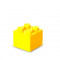 Mini cutie depozitare LEGO 2x2 galben