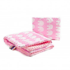 Set lenjerie Sensillo Minky 100x75/35x30 cm Pink foto