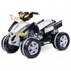 ATV Electric Toyz Raptor 2x6V Negru foto