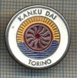 ZET1469 INSIGNA -ASOCIATIE SPORTIVA - KANKU DAI - TORINO - ITALIA(KARATE, AIKIDO