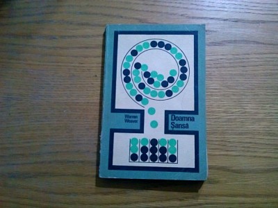 DOAMNA SANSA TEORIA PROBABILITATILOR - Warren Weaver - Stiintifica, 1969, 310p foto