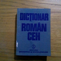 DICTIONAR ROMAN * CEH - Anca Irina Ionescu - Editura Stiintifica, 1982, 478 p.