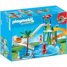 Parc acvatic cu tobogane Playmobil foto