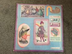 Mary Poppins P L Travers dramatizare de Silvia Kerim disc vinyl lp muzica copii foto