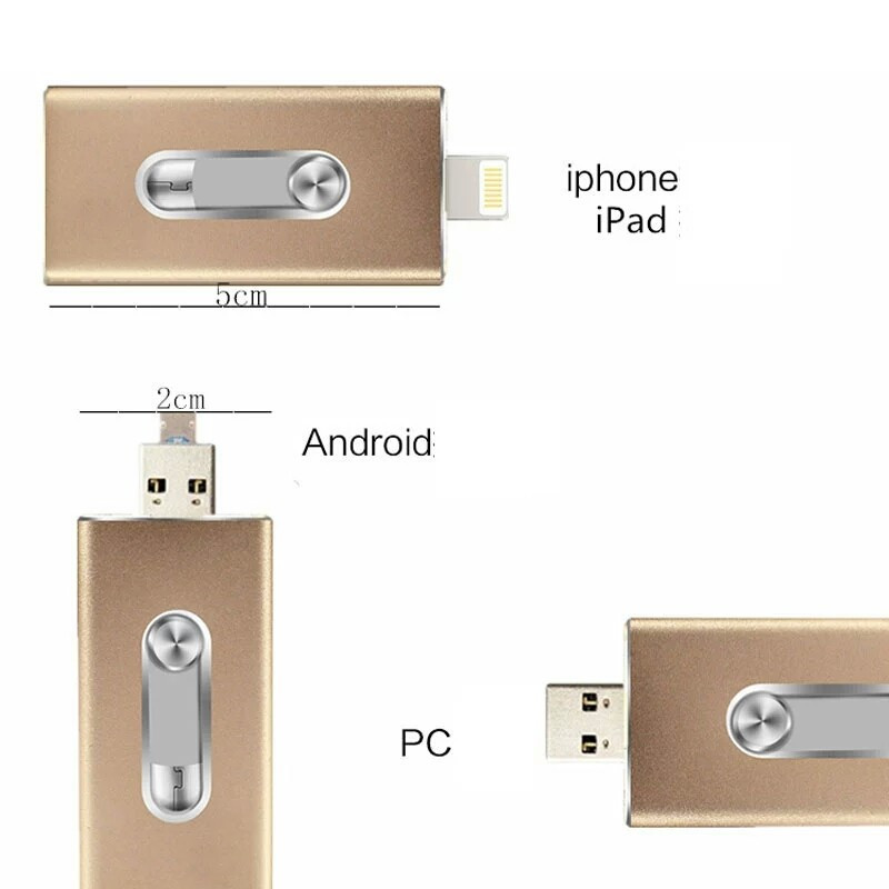 IStick - stick-ul USB 32 GB pentru iPad, iPhone, Android si PC cu conector  Lightning | Okazii.ro