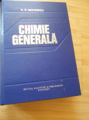 C. D. NENITESCU--CHIMIE GENERALA foto