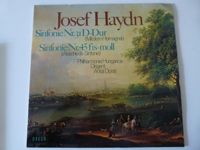 Haydn - sy.31, 45 -Antal Dorati - vinyl