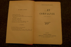 ...et compagnie de Jean-Richard Bloch Ed. Gallimard 1925 foto