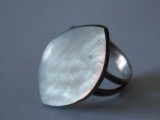 Inel argint cu sidef vintage -2031