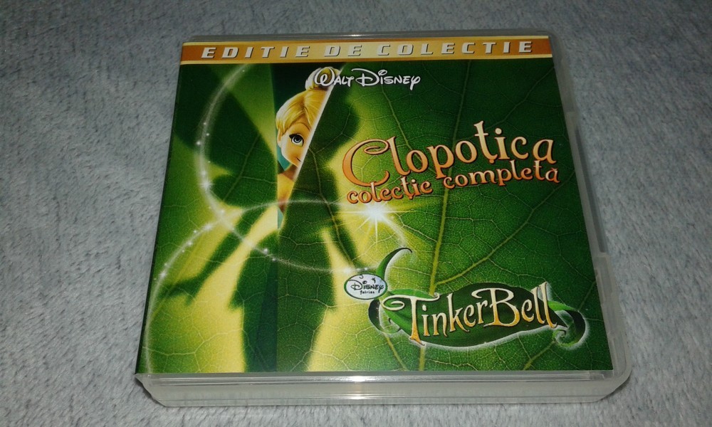 TinkerBell - Clopotica colectia intreaga 7 filme, Alte tipuri suport, Romana,  disney pictures | Okazii.ro