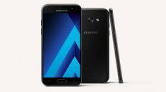 SAMSUNG GALAXY A3 2017 BLACK/BLUE SIGILAT LIBER DE RETEA LA CEL MAI MIC PRET foto