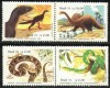 Brazilia 1991 - SERPI SI DINOZAURI, 2 dipticuri nestampilate F137, Nestampilat