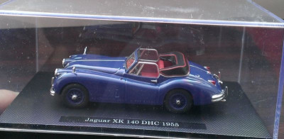 Macheta Jaguar XK 140 DHC 1955 - Dongguan 1/43 foto