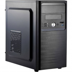 Sistem desktop ITGalaxy Business Pro V6 Intel Core i5 7400 Quad Core 3.0 GHz 16GB DDR4 120 GB SSD 1TB HDD GTX 1050 2GB DDR5 128bit FreeDos Black foto