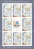 ANUL INTERNATIONAL AL CHIMIEI,MINISHEET 2011, MNH,ROMANIA.