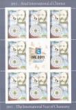 ANUL INTERNATIONAL AL CHIMIEI,MINISHEET 2011, MNH,ROMANIA., Meserii, Nestampilat