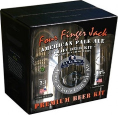 Bulldog Four Finger Jack - kit pentru bere de casa 23 litri. Bere pale ale foto