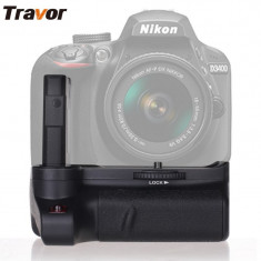 Battery Grip compatibil cu Nikon D3400 DSLR foto