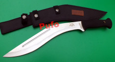 Maceta Kukri COLD STEEL 44 cm, husa material textil LICHIDARE STOC! foto