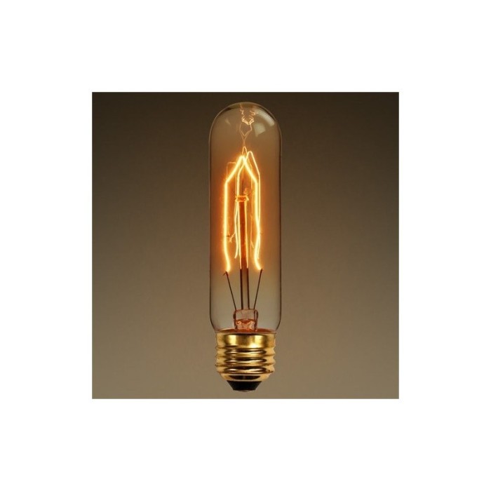 Edison Line Vintage 40W E27 Bec Decorativ T10 AL70 foto mare Edison Line Vintage 40W E27 Bec Decorativ T10 AL70 foto mare