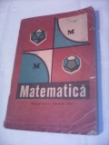 MANUAL MATEMATICA CLASA VIII OLIVOTTO/HOLLINGER/GIURGIU 1971, Clasa 8