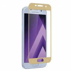 Geam SAMSUNG Galaxy J5 2017 Tempered Glass Full Face Gold foto